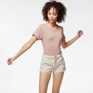 J Brand Distressed Denim Short in Memory